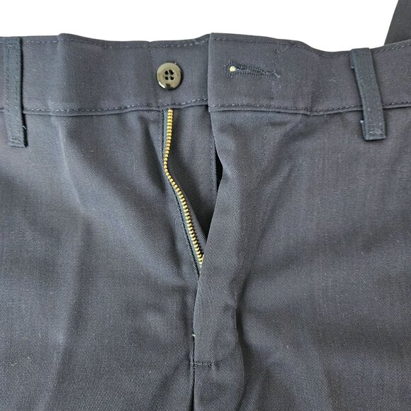 Red Kap Mens Navy Work Pants Style #PT20 Size 33W x 34L Career Construction - Picture 7 of 11
